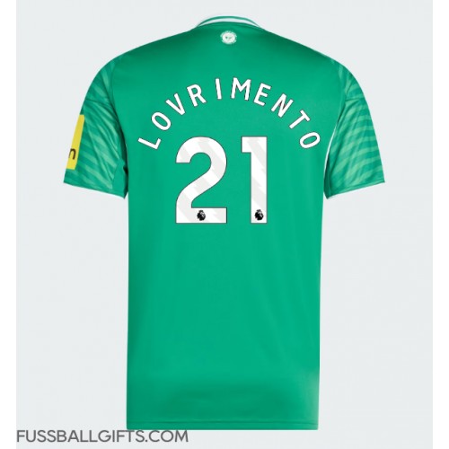 Newcastle United Tino Livramento #21 Fußballbekleidung Auswärtstrikot 2025-26 Kurzarm